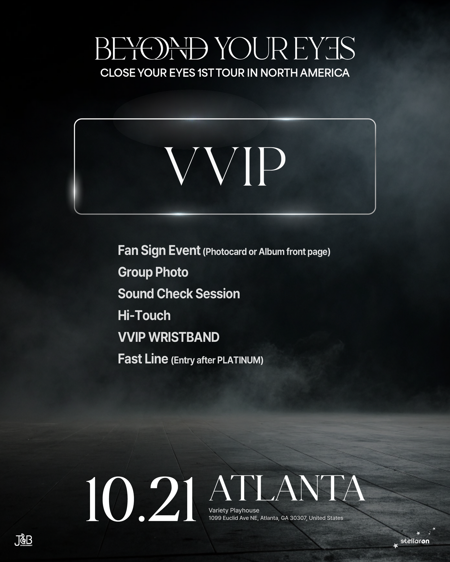 CLOSE YOUR EYES ATLANTA-VVIP