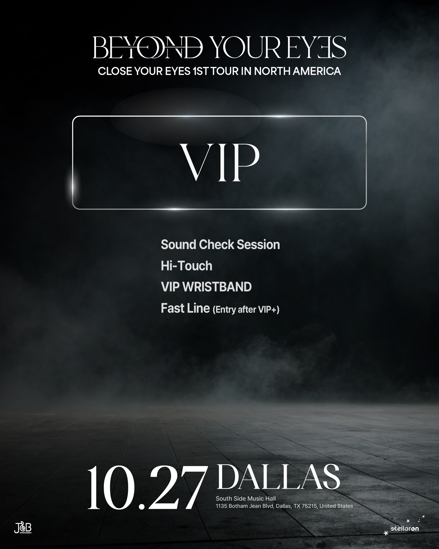 CLOSE YOUR EYES DALLAS-VIP