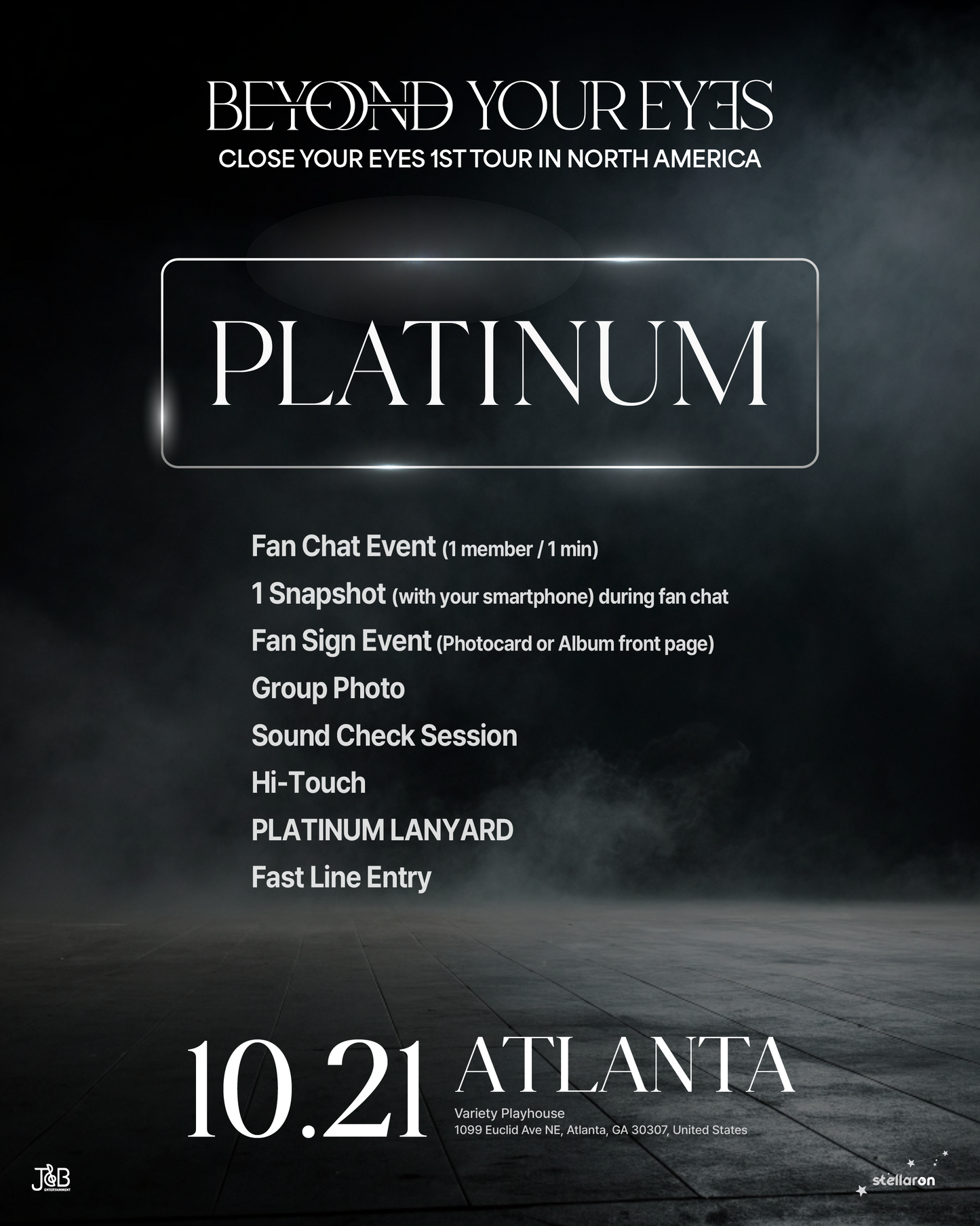 CLOSE YOUR EYES ATLANTA-PLATINUM
