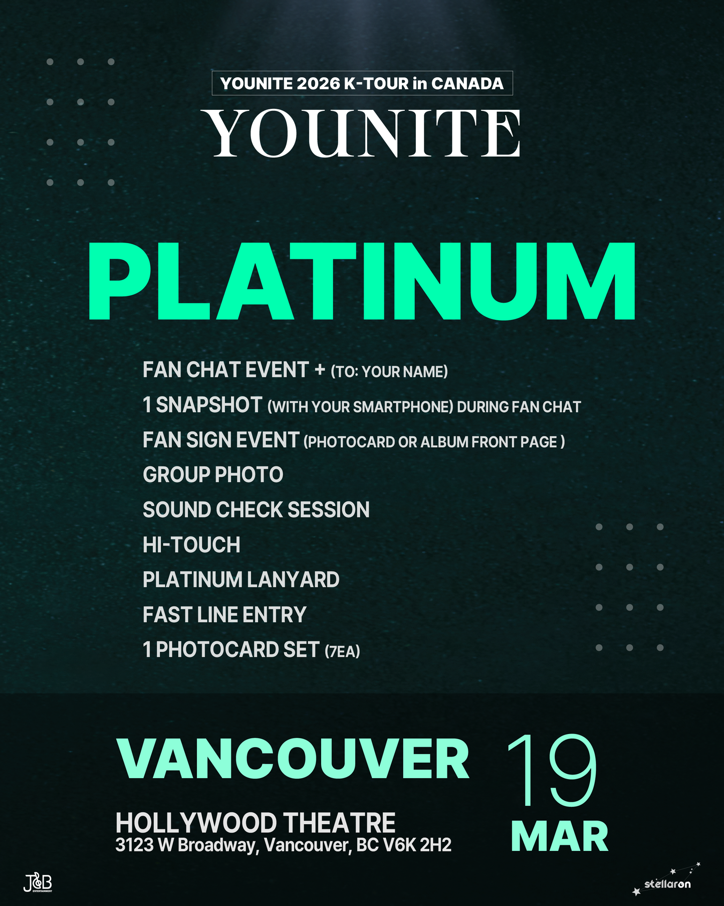 YOUNITE VANCOUVER -PLATINUM