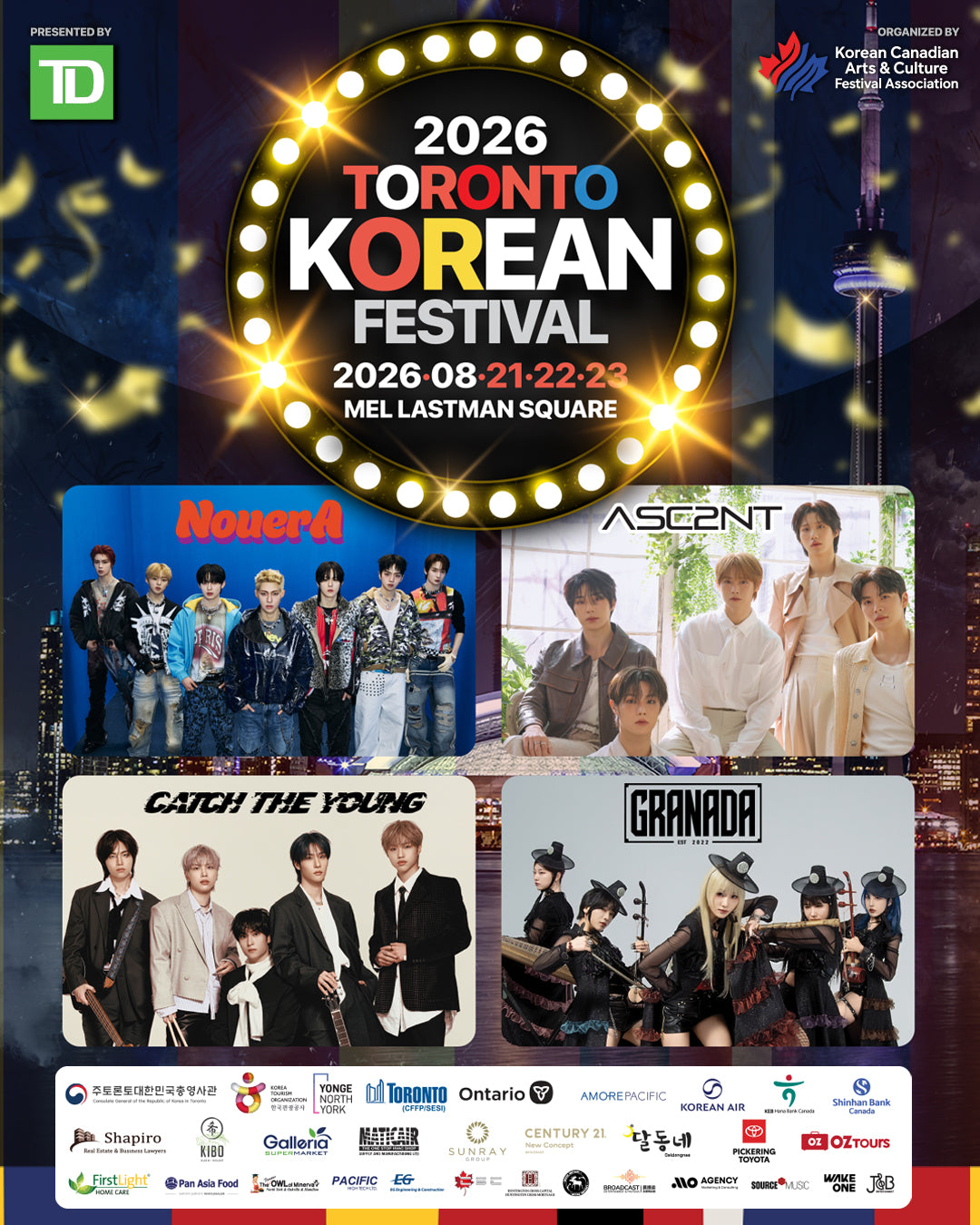 TORONTO KOREAN FESTIVAL FAN EVENT