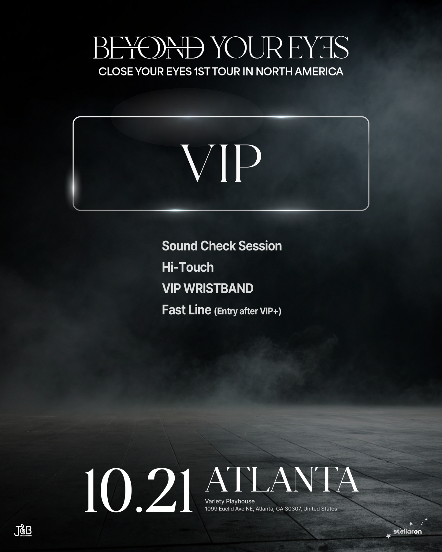 CLOSE YOUR EYES ATLANTA-VIP