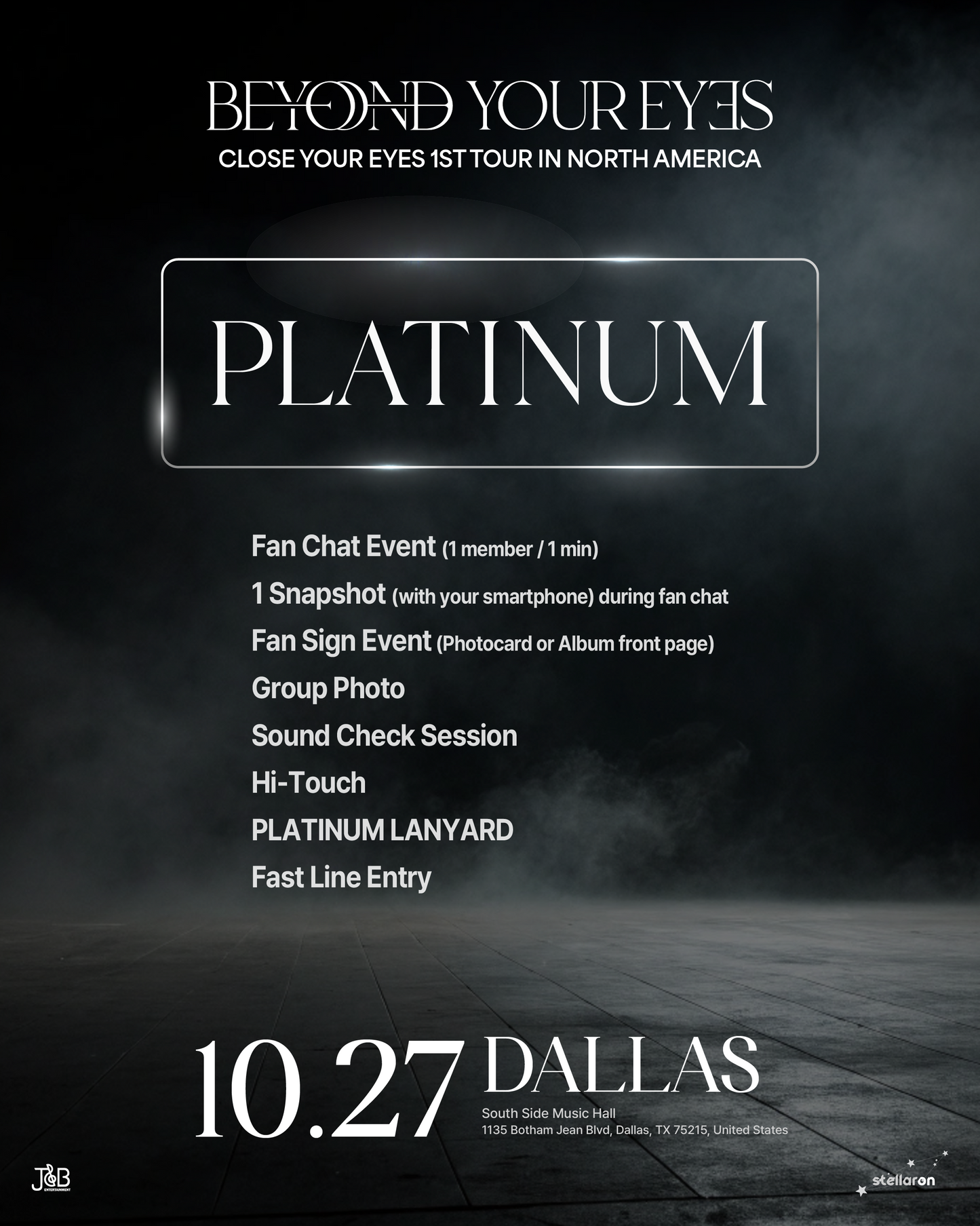 CLOSE YOUR EYES DALLAS-PLATINUM