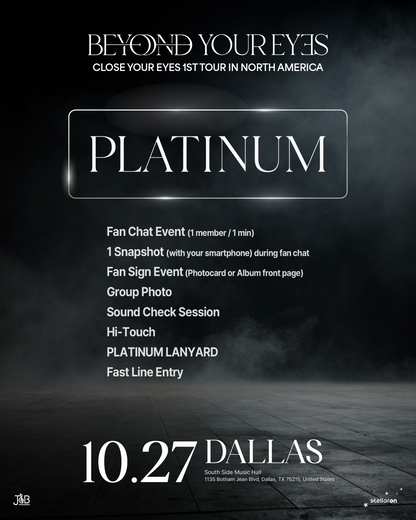 CLOSE YOUR EYES DALLAS-PLATINUM