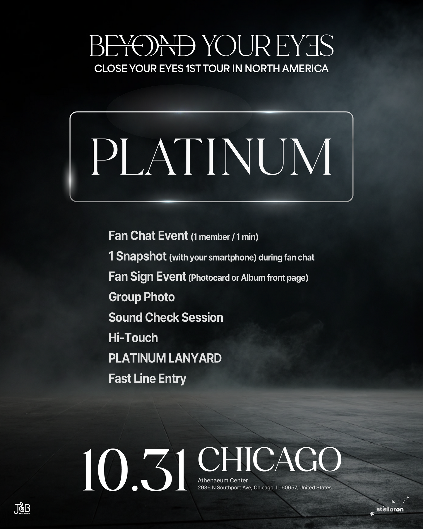 CLOSE YOUR EYES CHICAGO-PLATINUM