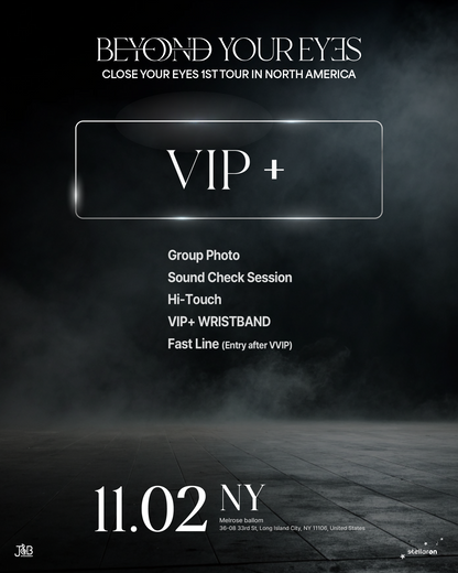 CLOSE YOUR EYES NEW YORK-VIP+