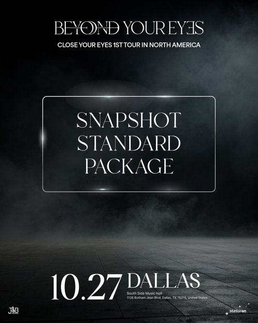 CLOSE YOUR EYES DALLAS-STANDARD PACKAGE