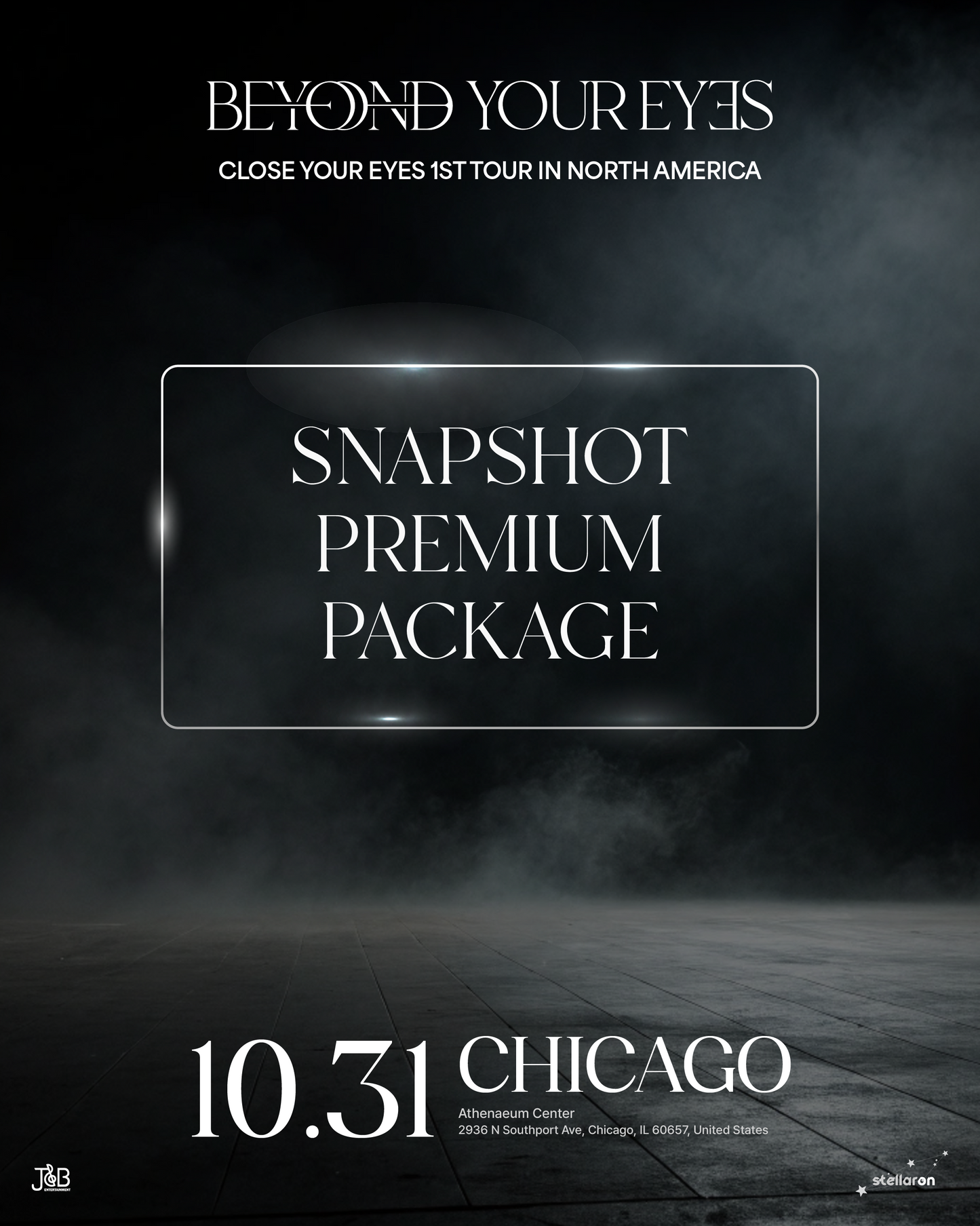 CLOSE YOUR EYES CHICAGO-PREMIUM PACKAGE