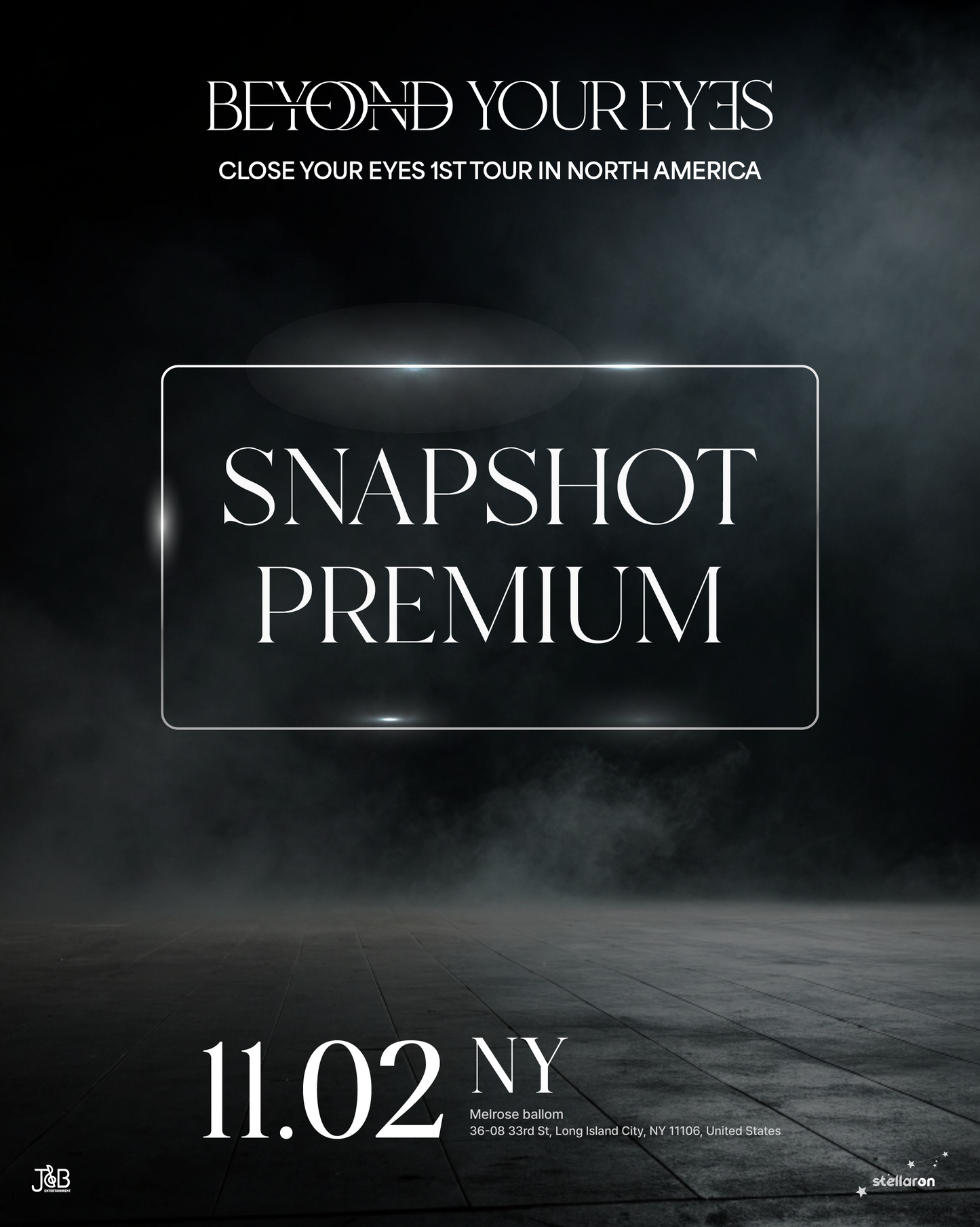 CLOSE YOUR EYES NEW YORK-PREMIUM SNAPSHOT