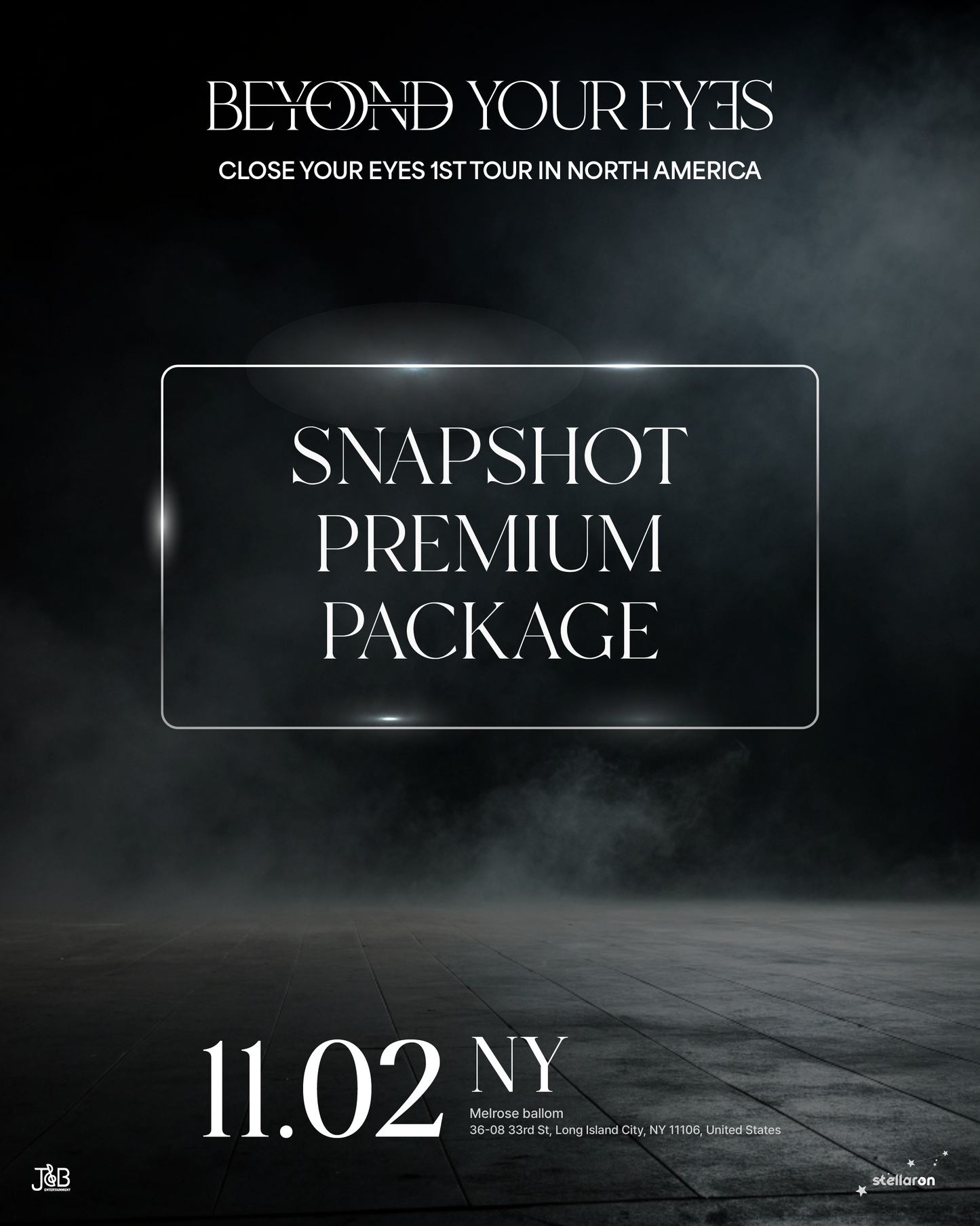 CLOSE YOUR EYES NEW YORK-PREMIUM PACKAGE