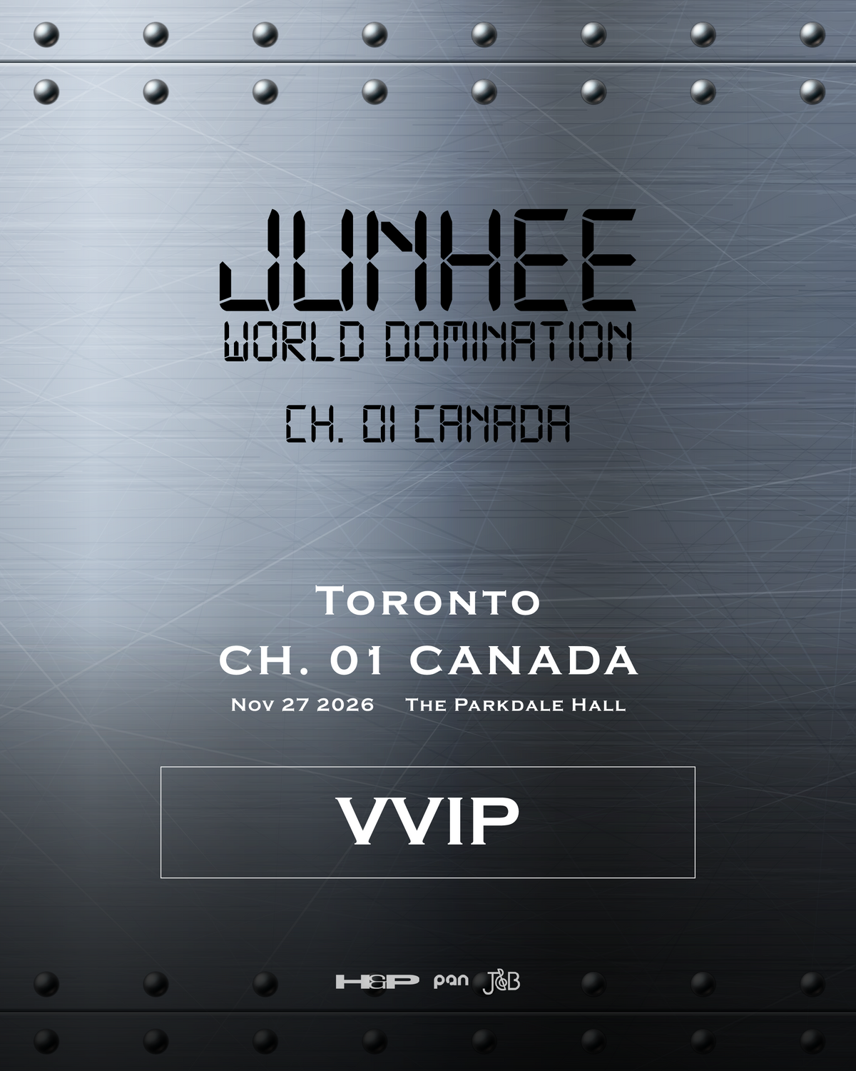 JUNHEE TORONTO- VVIP