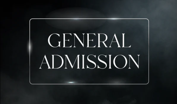SAMPLE-GENERAL ADMISSION