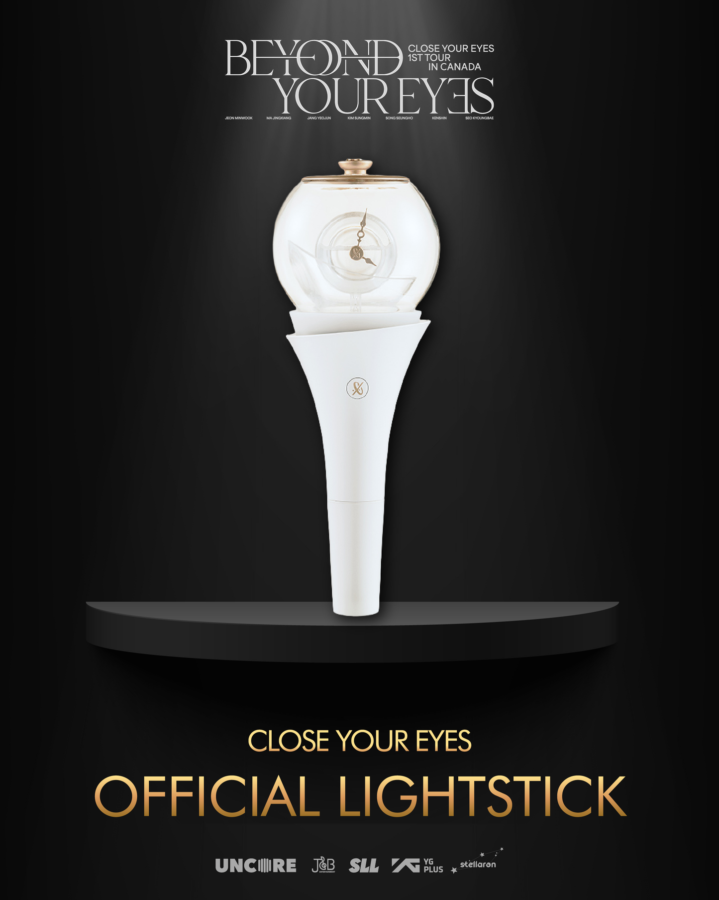 CLOSE YOUR EYES Official Lightstick